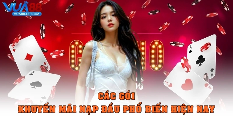 Khuyến mãi nạp đầu – Cơ hội vàng cho người chơi mới tại Vua88 Các gói khuyến mãi nạp đầu phổ biến hiện nay